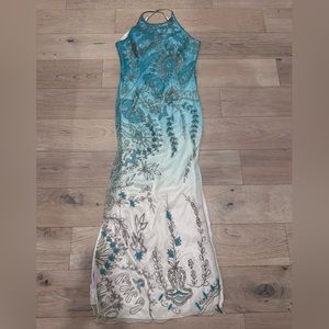 Cache beaded Gown 8